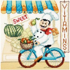 Cross stitch kit Momentos Magicos M-435 the Merry Chef series