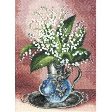 Cross stitch kit Momentos Magicos M-444 Fragrant lilies of the valley