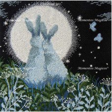 Cross stitch kit Momentos Magicos M-458 Lunar hares