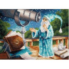 Cross stitch kit Momentos Magicos M-493 The riddle of the wise man