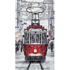 Cross stitch kit Momentos Magicos M-513 Little Tram