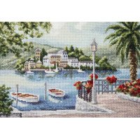 Cross stitch kit Momentos Magicos M-519 Island of Paradise