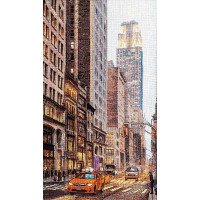 Набор для вышивки крестом Чарівна Мить М-555 Нью-Йорк