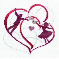 Набор для вышивки крестом Чарівна Мить М-561 В ритме любви