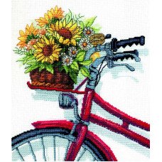 Набор для вышивки крестом Чарівна Мить М-566 Солнце в корзине