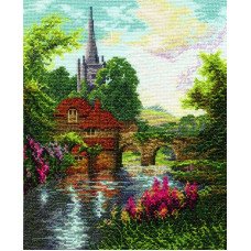 Набор для вышивки крестом Чарівна Мить М-567 Шепот реки
