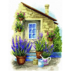 Набор для вышивки крестом Чарівна Мить М-575 Лавандовое утро