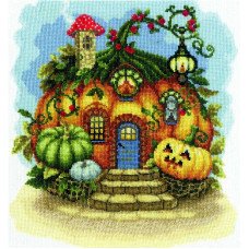 Набор для вышивки крестом Чарівна Мить М-584 Сказочная тыква