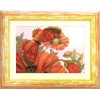 Cross stitch kit Momentos Magicos M-90 Summer is red