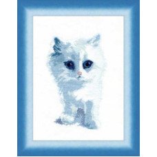 Cross stitch kit Momentos Magicos M-92 White cat
