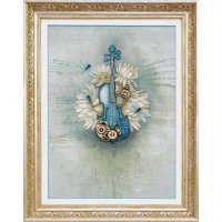 Partial embroidery kit Momentos Magicos PK-091 The melody of the soul