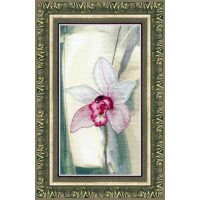 Набір для часткової вишивки хрестом Чарівна Мить РК-119 Рожева орхідея