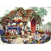 Cross Stitch Kits Classic Design 4322 Garden house