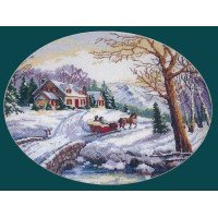 Cross Stitch Kits Classic Design 4379 Winter fairy tale