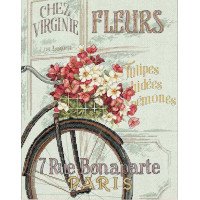 Cross Stitch Kits Classic Design 4402 Flowers from Paris