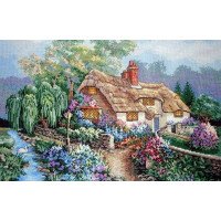 Cross Stitch Kits Classic Design 4421 House by the stream