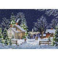 Cross Stitch Kits Classic Design 4424 Winter night