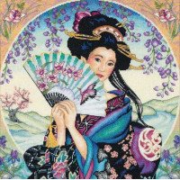 Cross Stitch Kits Classic Design 4431 Geisha