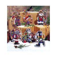 Cross Stitch Kits Classic Design 4463 New Year's cats