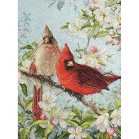 Cross Stitch Kits Classic Design 4508 Cardinals