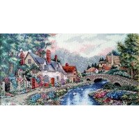 Cross Stitch Kits Classic Design 4529 The house in the valley