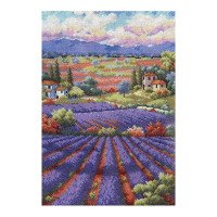 Cross Stitch Kits Classic Design 4535 Lavender field