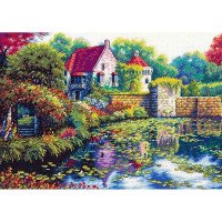 Cross Stitch Kits Classic Design 4538 Castle over the water