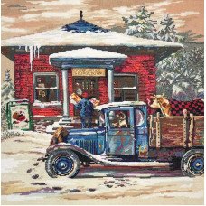 Cross Stitch Kits Classic Design 4552 New Year's mail