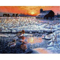 Cross Stitch Kits Classic Design 4559 Winter morning