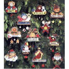 Cross Stitch Kits Classic Design 4571 Merry Christmas