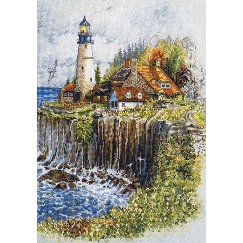 Cross Stitch Kits Classic Design 4579 Lighthouse on the rock