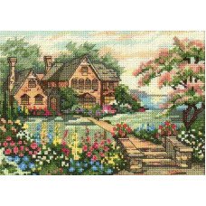 Cross Stitch Kits Classic Design 4584 A small cottage