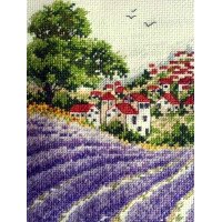 Набір для вишивання хрестиком Classic Design 4611 Лавандовий прованс