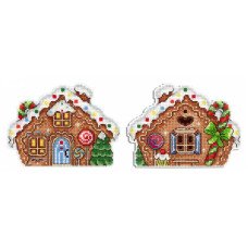 Cross Stitch Kits Classic Design 8313 Gingerbread house