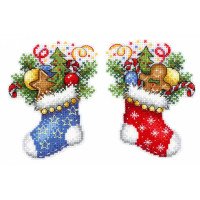 Cross Stitch Kits Classic Design 8314 Christmas socks