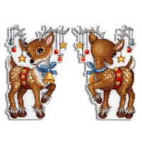 Cross Stitch Kits Classic Design 8318 Christmas deer