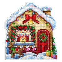 Cross Stitch Kits Classic Design 8322 Christmas house