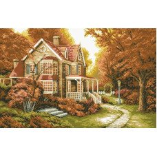 Cross Stitch Kits Classic Design 8329 Autumn cottage