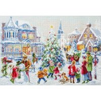 Cross Stitch Kits Classic Design 8353 On the eve of Christmas