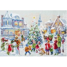 Cross Stitch Kits Classic Design 8353 On the eve of Christmas