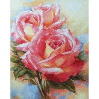 Cross Stitch Kits Classic Design 8359 Pink roses