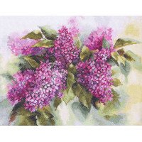 Cross Stitch Kits Classic Design 8361 Lilac branch