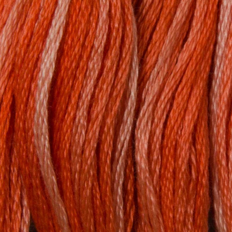 Cotton thread for embroidery DMC 106 Variegated Coral