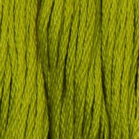Нитки для вышивания хлопковые DMC 166 Средний светло-зеленый мох