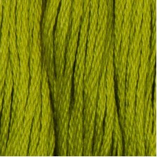Нитки для вишивання СХС 166 Середній світло-зелений мох