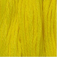Cotton thread for embroidery DMC 307 Lemon