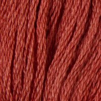 Cotton thread for embroidery DMC 3328 Dark Salmon