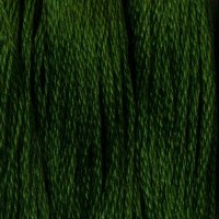 Нитки для вышивания хлопковые DMC 3345 Зеленый темный охотник 
