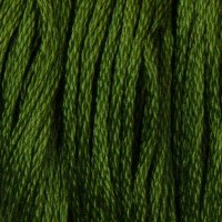 Нитки для вышивания хлопковые DMC 3346 Темно-зеленый