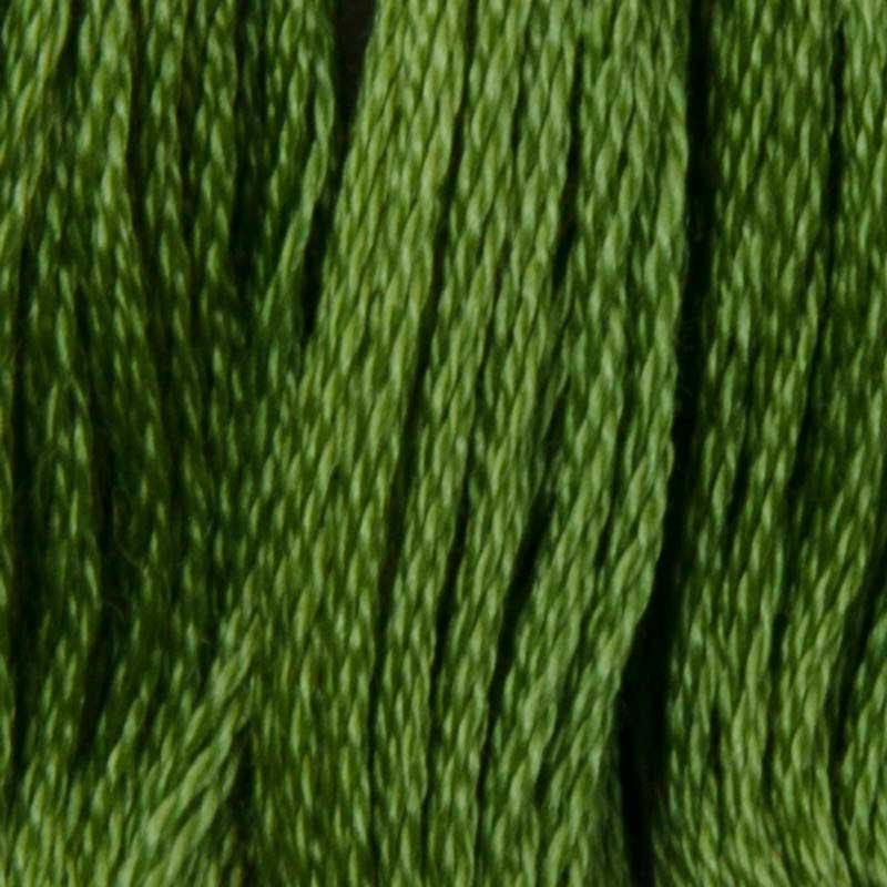Нитки для вишивання СХС 3347 Середній жовто-зелений